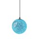thumbnail image 1 of Rattan bola de mimbre globo techo techo de la lámpara de sombra con el agujero 20cm azul, 1 of 4