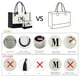 thumbnail image 3 of Bolso De Lona Con Monograma Inicial De Para Mujer Tamaño Grande, 3 of 3