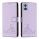 thumbnail image 5 of Funda tipo cartera FOXDOCK para Motorola Moto E22 4G/E22i 4G con soporte, ranuras, RFID, diseño de gato, 5 of 5