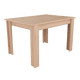 thumbnail image 1 of Mesa De Comedor Con Capacidad Para 4 Puestos 75,6 x 120 x 88 Cm Café, 1 of 7