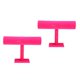 thumbnail image 4 of 2pcs T bar Joyería Pulsera Brazalete Reloj Soporte De Exhibición Soporte Rosa Fuerte, 4 of 5