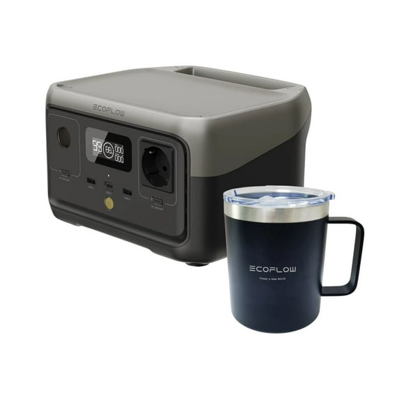 EcoFlow River 2 + Tazón Mug Camp