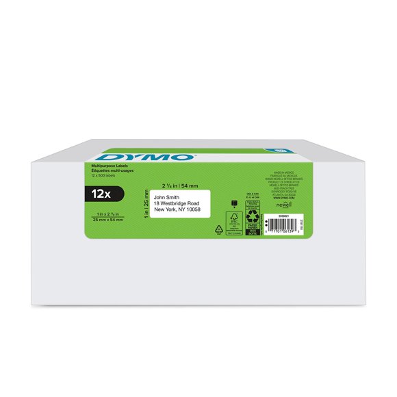 Etiquetas DYMO Authentic LW multiusos para LabelWriter