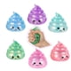 thumbnail image 1 of Pelotas antiestrés Squishy en forma de popó con glitter, 6 piezas, 1 of 5