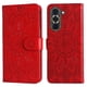 thumbnail image 1 of Funda tipo cartera FOXDOCK para Huawei Nova 10 Pro , diseño girasol en relieve, cuero PU, cierre magnético, soporte y tarjetero, 1 of 5