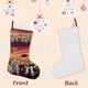 thumbnail image 3 of Toy Story Tema: Calcetines de Navidad, fino lino blanco para colgar en escaleras y chimenea, decoración navideña para el hogar, regalo de Navidad.54cm×38cm, 3 of 5