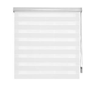 N-Ofertas - Cortina Roller Duo Zebra Dia Noche 60X200 Cm Blanco