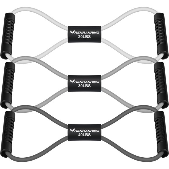 Resistance Bands RENRANRING Figure 8 Fitness Set de 3