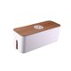 thumbnail image 1 of Caja De Almacenamiento De Cable Caja De Tira De Energía Cable De Cable Manejo Caja Ordenada Blanco, 1 of 5