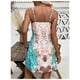 thumbnail image 3 of Vestido De Mujer Mini Corte Évase Estampado Con Tirantes Finos, 3 of 7