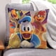 thumbnail image 1 of La Leyenda de los Tres Caballeros Fundas de almohada de terciopelo con tema, regalos de funda de almohada, decoración para el hogar, cojín de lanzar, regalo de cumpleaños para fans y parejas.40*40cm., 1 of 6