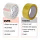 thumbnail image 4 of Pack de 12 cajas de recambio transparentes con cinta adhesiva Mr. Pen de 2 cm de ancho y 55 m, 4 of 9