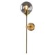 thumbnail image 4 of Aplique De Pared Dorado Que Ilumina Las Luces De Pared Interiores Modernas Con Base E14 Gris Humo, 4 of 5