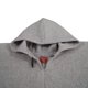 thumbnail image 4 of Poncho Melton Capucha 100% Lana - Largo - Gris Claro, 4 of 4