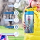 thumbnail image 5 of Magia de Sirena Botella de Agua con Tapa Pop Top de Un Toque, Acero Inoxidable, a Prueba de Fugas, para Deportes, Botella Infantil azul 12 oz, 5 of 6