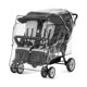 thumbnail image 1 of Protector contra la intemperie Stroller Rain Cover Foundations Quad de 4 asientos, 1 of 6