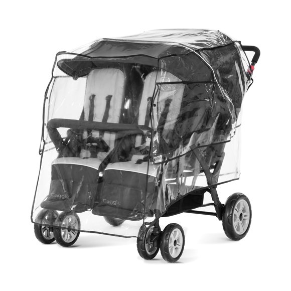 Protector contra la intemperie Stroller Rain Cover Foundations Quad de 4 asientos
