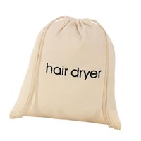 Bothyi - Bolsa De Almacenamiento Para Secador De Pelo, Con Cordón, Resistente Al Polvo, Para Gimnasio, Viajes De Negocios, Color Beige