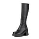 thumbnail image 5 of Bota Larga Mujer Tacon Grueso Vintage Elegante Weide CZY602, 5 of 9