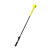 Ioensy - Entrenador De Swing De Golf, Palo De Práctica De Swing De Golf Para Agarre Potente Para Adolescentes Y Adultos, Amarillo, 1 M