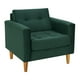 thumbnail image 2 of Sofa Retro 1c Felpa 04 Verde Botella, 2 of 6