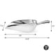 thumbnail image 2 of Cuchara utilitaria New Star 34585 de aluminio fundido de 1700 ml, 2 of 9