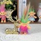 thumbnail image 3 of Muñeca Troll Yintlilocn vintage de 7.5 pulgadas con vestido para niños, 3 of 8