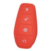 Magideal - Funda Protectora Para Mando A Distancia De Entrada De Coche, Funda Para Llave De Coche Para Byd Rojo