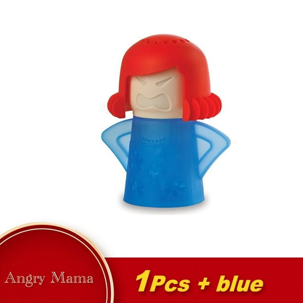 1/4pcs, Angry Mama Microwave Cleaner, Microwave Oven Steam Cleaner, Easily Clean In Minutes Cleans Add Vinegar And Water For Home Or Office With English Manual, Kitchen Cleaning Supplies