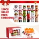 thumbnail image 2 of Set de obsequios para fiestas navideñas JOYIN, paquete de 12 con personajes navideños, 2 of 8