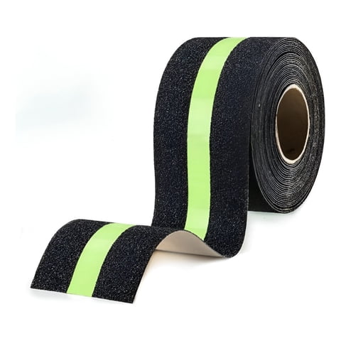 Genérico - Cinta Seguridad Adhesiva Antideslizante Luminosa 15M Jhn