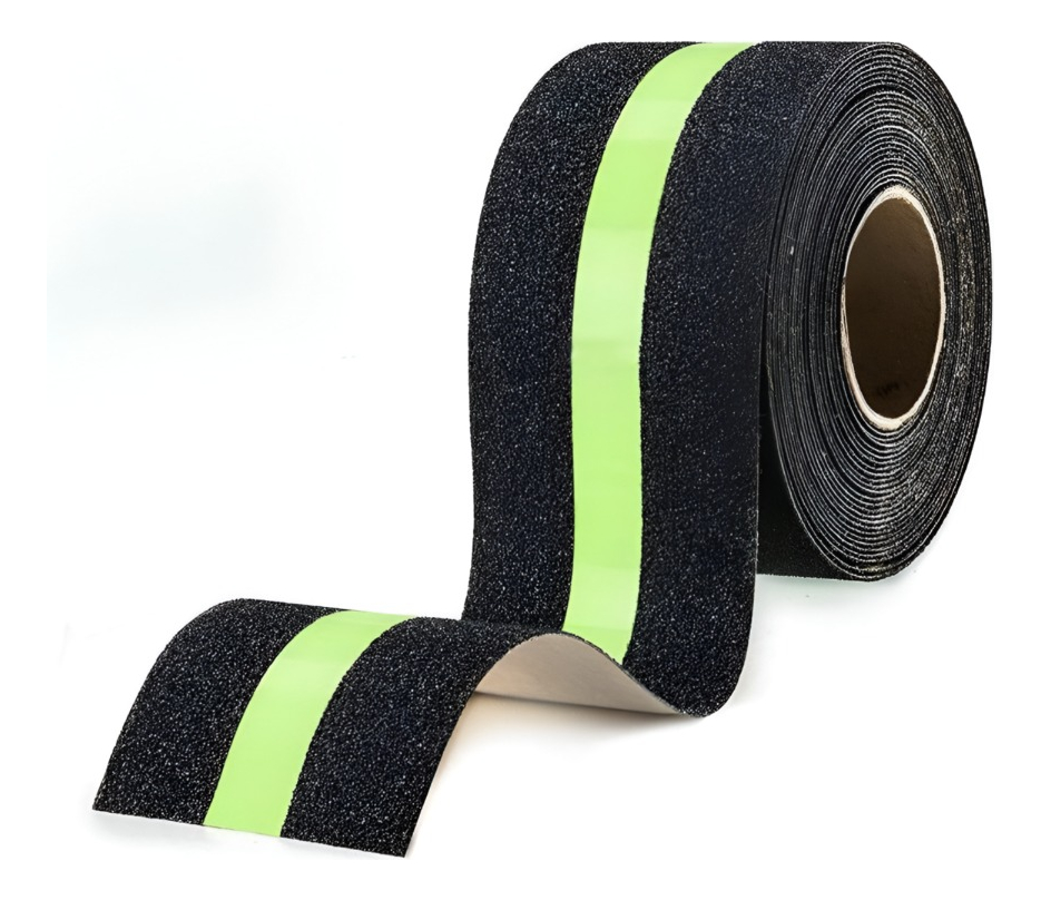 Genérico - Cinta Seguridad Adhesiva Antideslizante Luminosa 15M Jhn