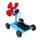 thumbnail image 2 of Wind Powered With Motor Vehicle Toy DIY Stem Projects Physics Building Kit, 2 of 5