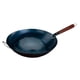 thumbnail image 5 of Wok Pan Sartén para Freír Fabricado en Hierro Antiadherente de Fondo Plano Diseño Profundo Mango Cómodo Adecuado para Cocina Profesional Estufa de Gas 40cm con orejas, 5 of 5
