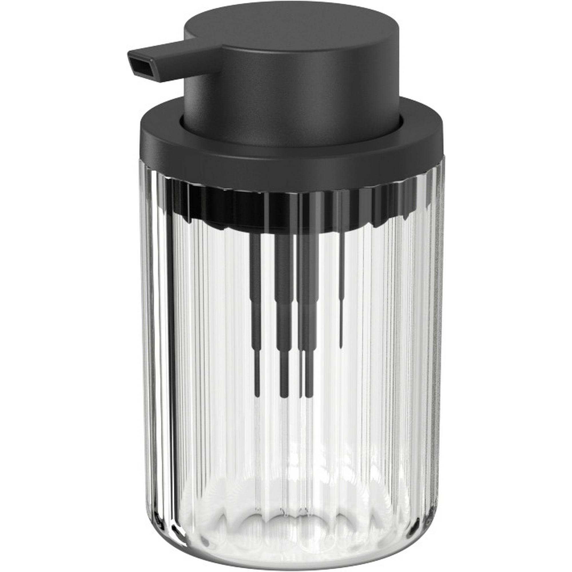 Ou - Jabonera Con Dosificador Groove Classic Blanca