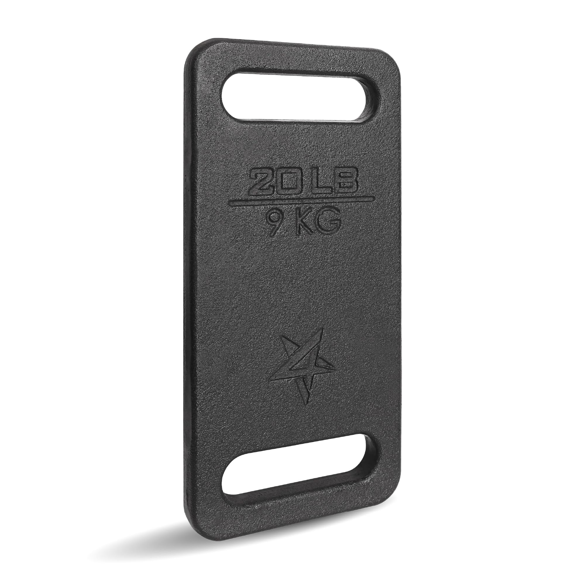 Ruck Weight Yes4all De Hierro Fundido De 9 Kg Para Caminar O Correr, Color Negro