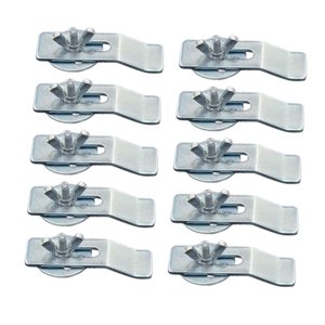 Bothyi - 10 Clips Para Fregadero Bajo Encimera De Cerámica Estable Para Encimera De Baño