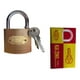 thumbnail image 1 of Candado De Seguridad 50 Mm 3 Llaves, 1 of 2