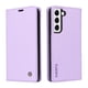 thumbnail image 1 of Funda Billetera de Cuero para Samsung Galaxy S22 Plus con Tarjetero y Soporte - Tapa Magnética Morado, 1 of 6