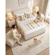 thumbnail image 4 of Piecera De Cama Boho Con Dos Fundas Cojin Bordado, 4 of 7