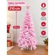 thumbnail image 2 of Árbol De Navidad Artificial Rosado 210 Cm Con Base Metálica Con 850 Ramas, 2 of 3