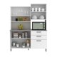 thumbnail image 2 of Mueble Cocina Cz1013 6 Puertas Blanco - Gris, 2 of 3