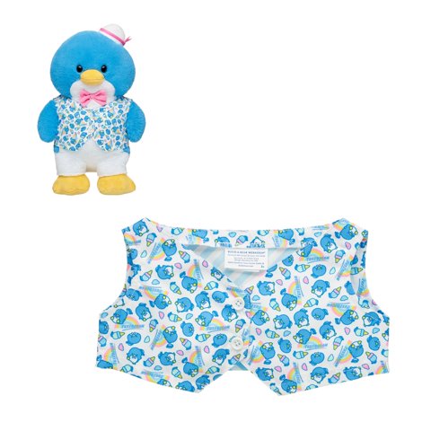 Chaleco Peluche Build A Bear Tuxedosam Estampado Helados