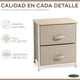 thumbnail image 3 of Velador Cajonera 2 Cajones Beige, 3 of 9