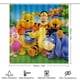 thumbnail image 2 of Winnie Pooh-theme 4-Piece Shower Curtain Set with Rugs, Waterproof Bathroom Decor Set Includes Bath Mat, U-Shaped Rug, Toilet Lid Cover and Curtain with Hooks, 2 of 6