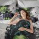 thumbnail image 5 of She Hulk 3-Piece Bedding Set For Kids Boys Girls Adult Cartoon Warm Cute Fashion Holiday Present Gift Bed Sheets, 5 of 5
