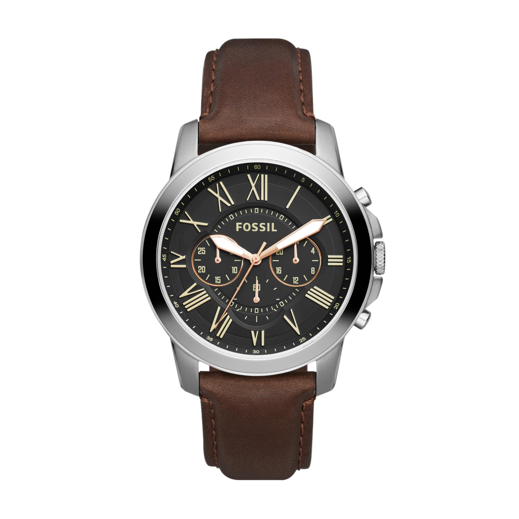 Reloj Fossil Grant Fs4813 Cronógrafo De Cuarzo Para Hombre