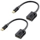 thumbnail image 1 of Adaptador Cable Matters de Mini DisplayPort a DisplayPort 1.4 de 8K, paquete de 2 unidades, 1 of 8