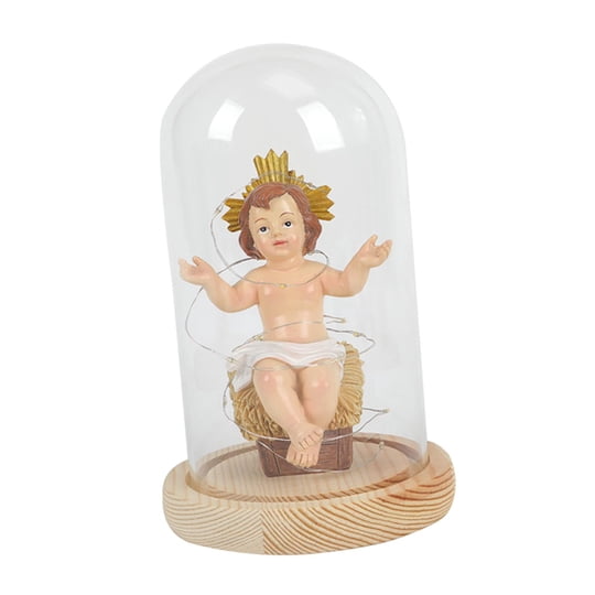 Gazechimp - Obra De Arte De Regalo De Escena De La Natividad De Navidad Para Gabinete, Dormitorio, Centros De Mesa, Sentado