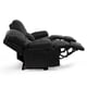 thumbnail image 3 of Bergere Perugia Reclinable 3 Cuerpos Cuero Kentucky Negro, 3 of 8